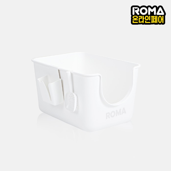 로마샌드,[ROMA 온라인페어]로마 굿똥-오픈형/3종 세트 고양이화장실 평판형 초대형 특대형,로패밀리,국내 