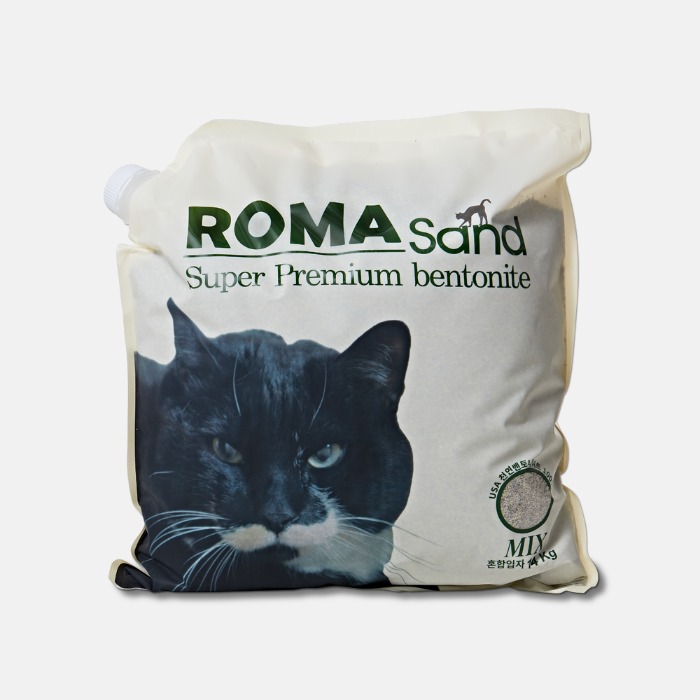 로패밀리,[ROMA]로마샌드 믹스(혼합입자) 대용량 14kg 고양이모래,로패밀리,미국 와이오밍주